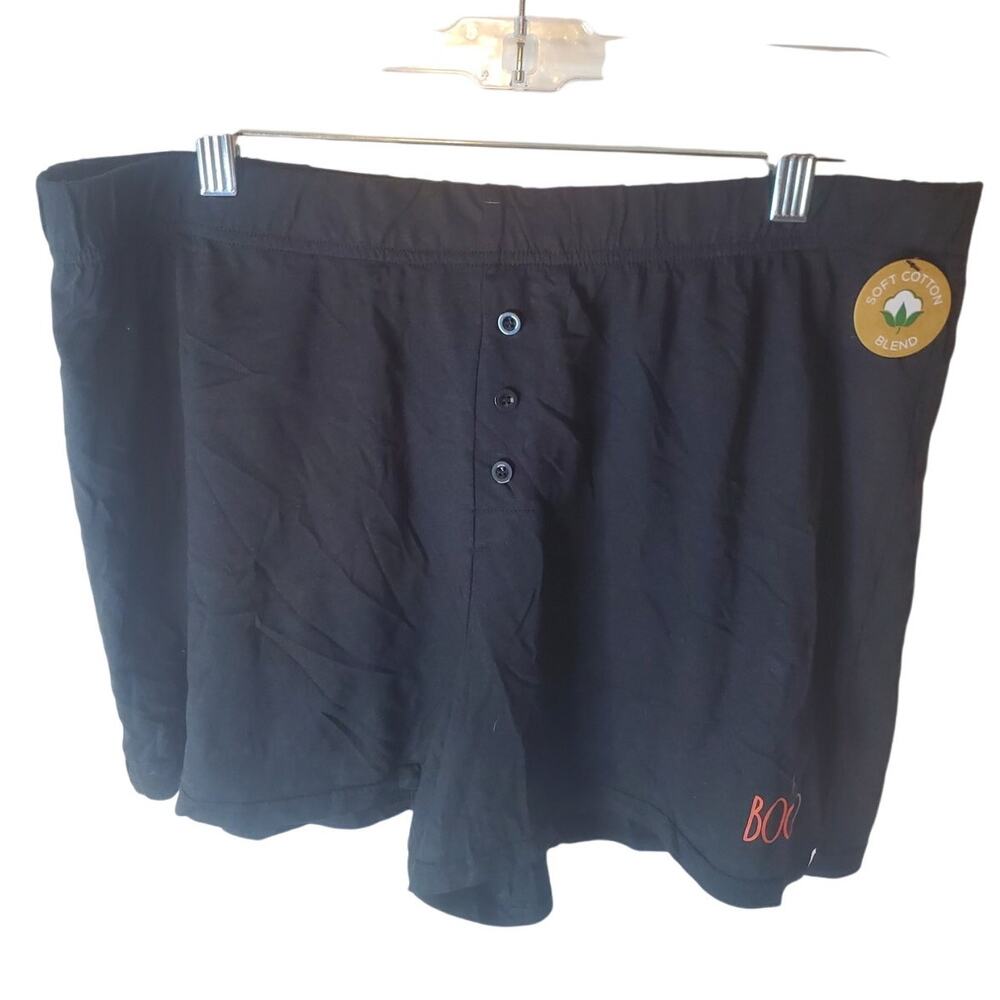 Rae Dunn "Boo" Pajama Lounge Shorts, NWOT, Size XL